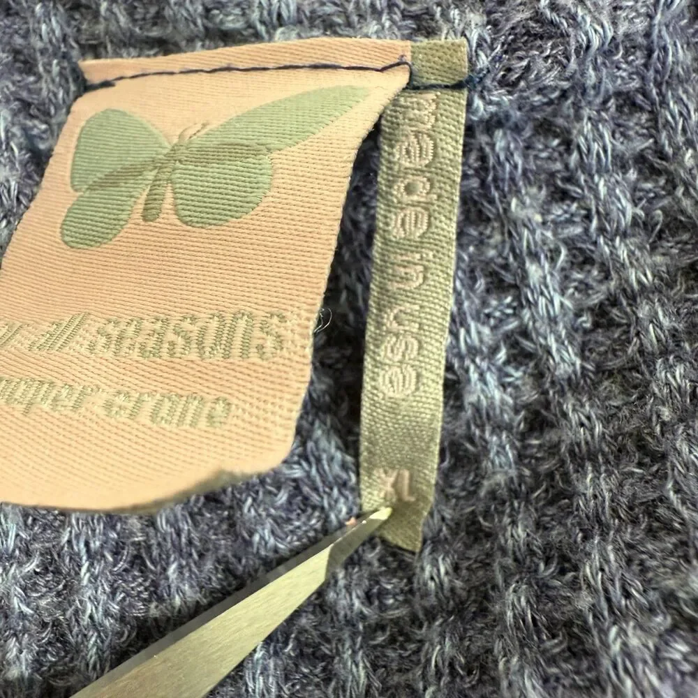 For All Seasons By Paper Crane Girls Purple Tank Top Waffle Knit Size XL